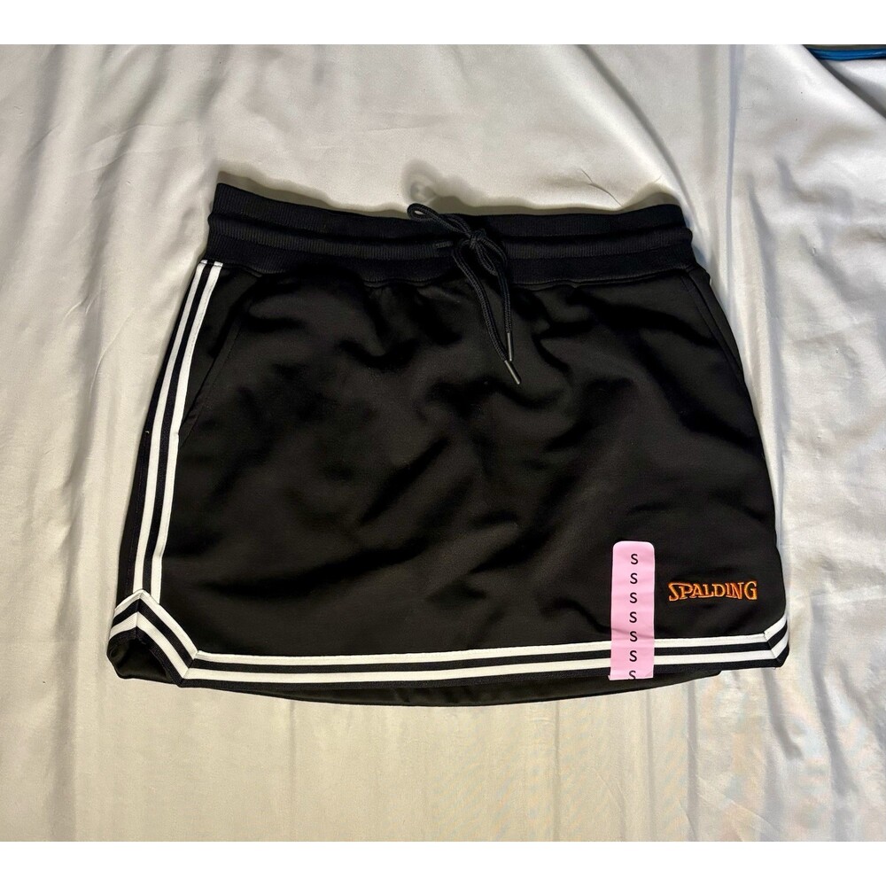Spalding Women's Elastic Waist Side Pockets Relaxed Fit Skort Size Small
